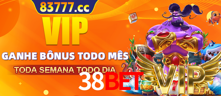 Banner promocional do 38BET oferecendo 100% de recompensas adicionais contínuas para quem fizer o login diário (Daily sign-in), com um mascote de coelho.